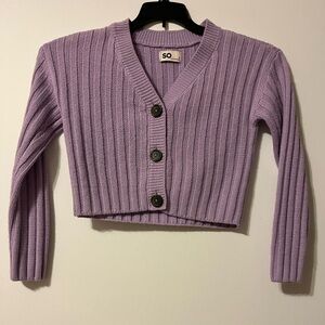 Girl’s SO Purple Camisole with Ribbed Texture